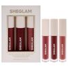 Sheglam Liquid Lipstick Mini Set Private Tour, 20 Grams, 3