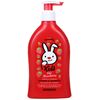 sanosan 2-in-1 Shower & Shampoo Strawberry for Children & Baby, 400 ml, Shower Gel & Hair Shampoo with Organic Olive Extract & Milk Protein, Hair Care, Skin Care, Shower Gel, Hair Shampoo