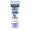 Neutrogena Ultra Sheer Dry-Touch Water Resistant and Non-Greasy Sunscreen Lotion with Broad Spectrum SPF 70, 3 Fl Oz (Pack of 1)