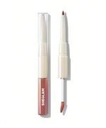 Sheglam Lip Rules Liner & Gloss Pen - Long-Lasting Dual-Ended Lipstick And Gloss Combo For Perfect Lips, Smooth Application, Hydrating Formula, Case X Case, Elegant Shades