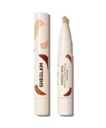 SHEGLAM Perfect Skin High Coverage Concealer-ChantillyLiquid Concealer Brush Moisturizing (shell, Standard)