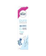 Veet Silky Fresh Hair Removal Cream Body & Legs for Sensitive Skin@@ Soothing Aloe Vera & Violet Blossom Fragrance – 100g Twin Pack