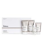 THE ORDINARY Balance Set (4 Pieces: Squalance Cleanser + Salicylic Acid 2% Masque + Niacinamide 10% + Zinc 1% + Natural Moisturizing Factors + HA)
