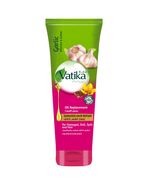 Vatika Naturals Damaged Hair Repair (200mL) | Natural Extract of Garlic, Marrow and Castor | Helps Damaged and Dull Hair | Non-Sticky and Non-Greasy Formula
