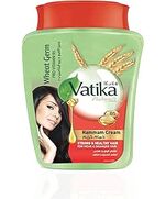 Vatika Naturals Wheat Germ Conditioning Hammam Cream (900g) | Infused with Active Pro-Vitamins B5 | Repairs Weak and Damaged Hair