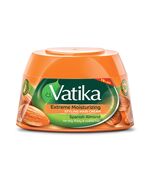 Vatika Naturals Extreme Moisturizing Style Hair Cream (190mL) + 10% OFF | Enriched with Spanish Almond Extracts | For Dry, Frizzy and Coarse Hair