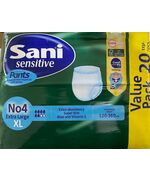 Sani Short Adult Diapers (X-large)- 20 Piece