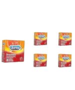 Durex Condom - Strawberry - 3 Pieces - Pack of 5