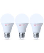 ELSEWEDY Classic LED Bulb E27, 6500 Kelvin, 1150 Lumen (White, 12 Watt, 3 Pieces)