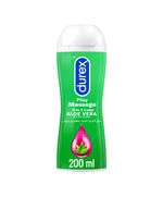 Durex play original massage 2in1 lube soothing aloe vera - 200ml gel