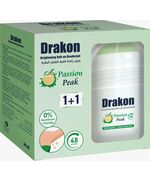Drakon Roll-On Deodorant 5in1 Passion Peak Scent,48h Protection For Sensitive Skin Aluminum Chloride & Alcohol Free,(1+1) Promopack - 50 ml+50ml