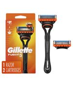 Gillette Fusion5 Men's Razor Handle + 2 Blade Refills