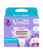 Gillette Venus ComfortGlide Breeze Blades Refills 3 Bladed, 4 Count