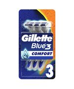 Gillette Blue3 Disposable Shaving Razor With Comfort Gel – Pack of 3