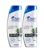Head & Shoulders Charcoal Detox Anti-Dandruff Shampoo 400 Ml Dual Pack