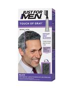 Just For Men Touch of Gray, Gray Hair Coloring for Men with Comb Applicator, Great for a Salt and Pepper Look - Black, T-55 (Packaging May Vary)