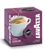 Lavazza A Modo Mio Capsules, Lungo Dolce capsules box 16, 128gm