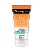 Neutrogena Spot Controlling Face Scrub, Purifies to Help Clear Spots, Fights Future Breakouts, for a Refined Complexion, Oil Free, 150ml