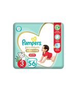 Pampers Premium Extra Care Pants, Size 3, 6-11kg, with lotion with aloe vera, 56 diapers. (Pack may vary)