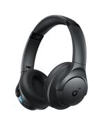 ANKER Soundcore Q11i Wireless Headphones, 40mm Dynamic DriverHi-Res Audio, One-Touch Bass Boost, 60-Hour Playtime, Detachable Ear Cushions, Bluetooth V5.3, Dark Gray | 18 Months Warranty