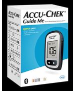 Accu-Chek Guide Me® Meter Diabetes Kit with 50 test strips,10 Lancings for Diabetic Blood Glucose Testing- package may vary