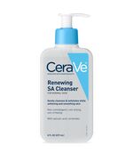 CeraVe Renewing Salicylic Acid Cleanser, Formulated With Hyaluronic Acid, Niacinamide, & Ceramides, Gentle BHA Exfoliating Face Wash Smooths & Softens Skin, Non Comedogenic & Fragrance Free, 8 Ounce