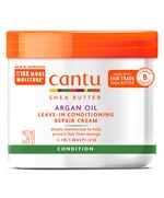 Cantu Cantu Argan Oil Leave-In Conditioning Repair Cream, Formulated for Over-Heated, Over-Styled Hair