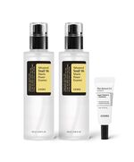 COSRX Glass Skin Starter Set, Advanced Snail 96 Mucin Power Essence (1.69 fl.oz*2) & Retinol 0.1 Cream Mini (0.1 oz), Daily Hydrating & Firming Skincare Kit for Beginners, Gift Set, Korean Skincare