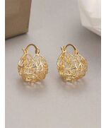 1 Pair Kids Fashion Hoop Earrings For Daily Decoration For Party Jewelry Birthday Gift