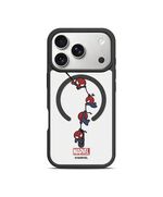 Miniso Marvel Spider-Man Cartoon Highly Attractive Magnetic MagSafe Protective Case Compatible With IPhone 17/17 Pro Max/18 Pro/18 Pro Max/16/17 Pro/15/14/16 Plus/17 Air/13/15 Pro/12/15 Plus Anti-Drop