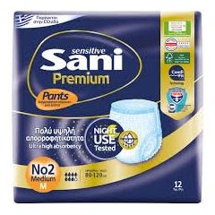 Sani Sensitive Premium (Size M) 12 pcs