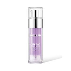 SHEGLAM Good Grip Hydrating Primer Oil Control Moisturizing Primer Gel Smooth Fine Lines Oil And Silicone-Free Face -Blueberry + Aha-Purple