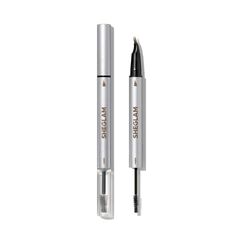 Sheglam Real Flow Laminating Brow Pen, 24-Hour Hold, Natural Look, Taupe