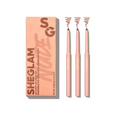 Sheglam So Lippy Lip Liner Set Au Naturel 3pcs