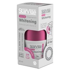 Starville Roll On Whitening Light Pink Free 60 Ml