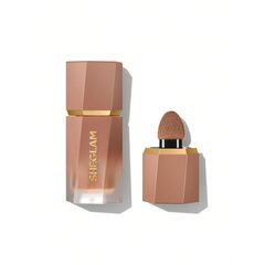 Sheglam Sun Beam Matte Liquid Bronzer, Natural Long-Lasting Finish, Built-In Sponge Applicator (Golden Sun)