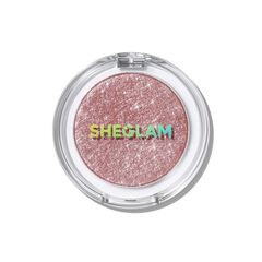 SHEGLAM Enigma Sparkly Eyeshadow Longwear Eyeshadow Single, High-Pigment Eye Shadow Compact, Smooth & Blendable Colors-Wonderous