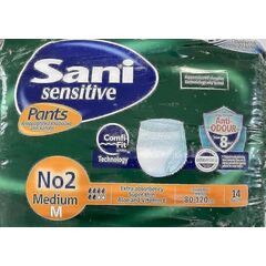 Sani Adult Diapers (Short Medium)- 14 Piece