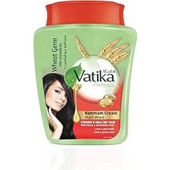 Vatika Naturals Wheat Germ Conditioning Hammam Cream (900g) | Infused with Active Pro-Vitamins B5 | Repairs Weak and Damaged Hair