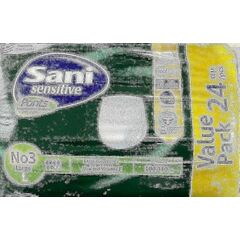 Sani Adult Diapers Short Large - 24 Piece