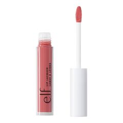 e.l.f. Lip Lacquer Shiny Long Lasting Glides On, Wild Rose, 0.08fl. oz