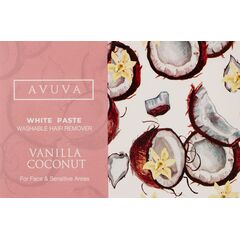 avuva white paste hair removal - 100 gm- coconut& vanilla