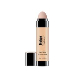 Drakon Eye Contour Concealer Light Beige With Sponge Applicator High Coverage fo Dark Circles Treatment,Wrinkles & Puffness with SPF15-10 ml