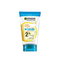 Garnier Skinactive Fast Clear 3-in-1 Face Wash, For Acne Prone Skin, with Salicylic Acid and Vitamin C, 50ml