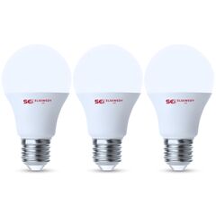 ELSEWEDY LED Bulb E27, 5 Watt, 6500 Kelvin, 425 Lumen (Warm, 15 Watt)