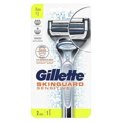 Gillette SkinGuard Sensitive Razor Handle with 2 Blade