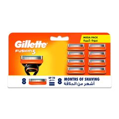 Gillette Fusion5 Men's Blades Razor Refills - Pack of 8