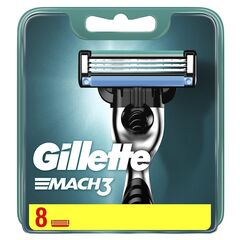 Gillette Mach3 Razor Blade Refill Cartridges for Mach 3, Packaging May Vary – Pack of 8
