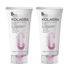 Kolagra Bikini Whitening Wash Rich in Vitamin – 200 ml, 1+1 Offer Available, Lightens Pigmentation in Sensitive Areas
