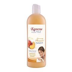 Kamena peach perfume bath and shower foam - 750 ml